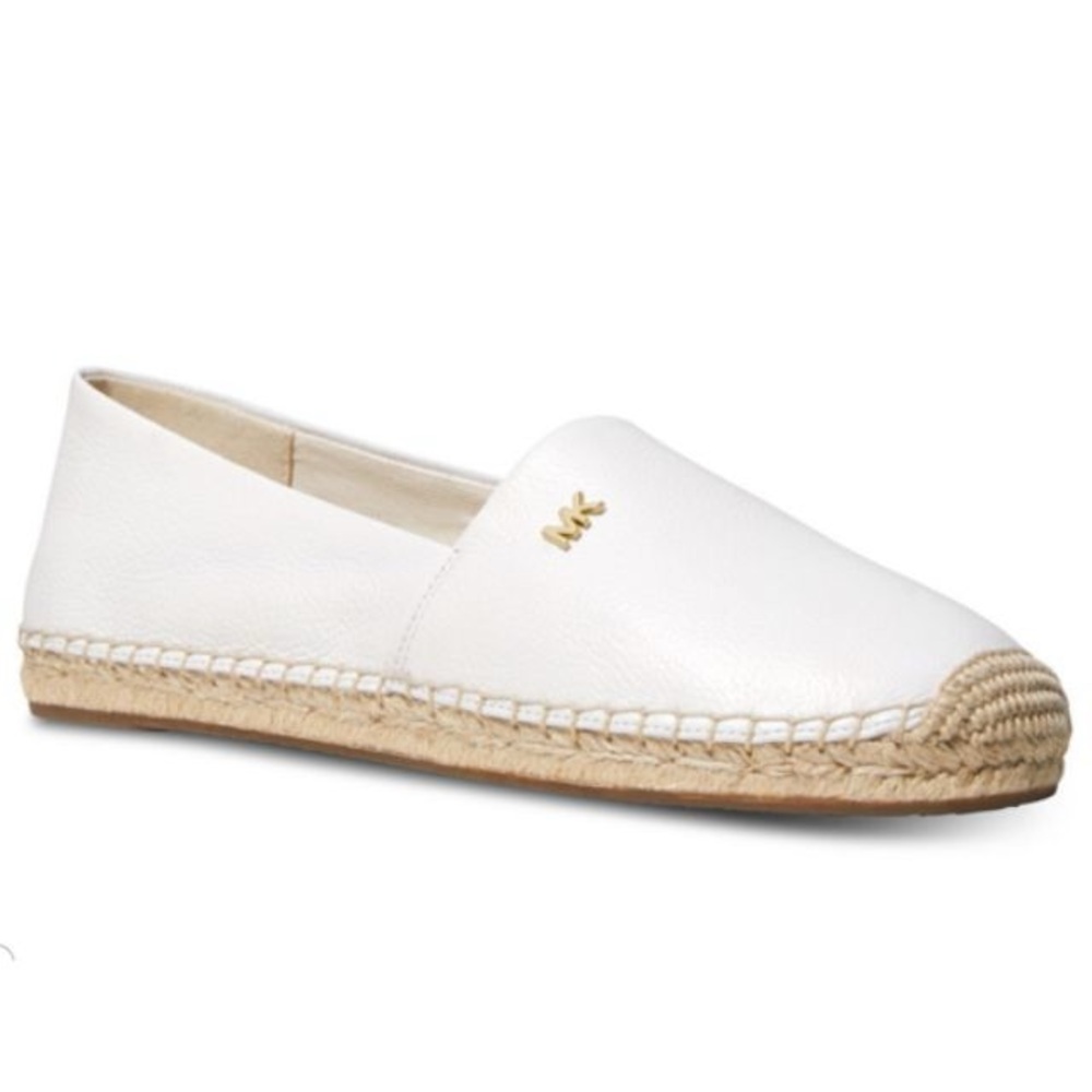 Michael Kors White Espadrille Shoes